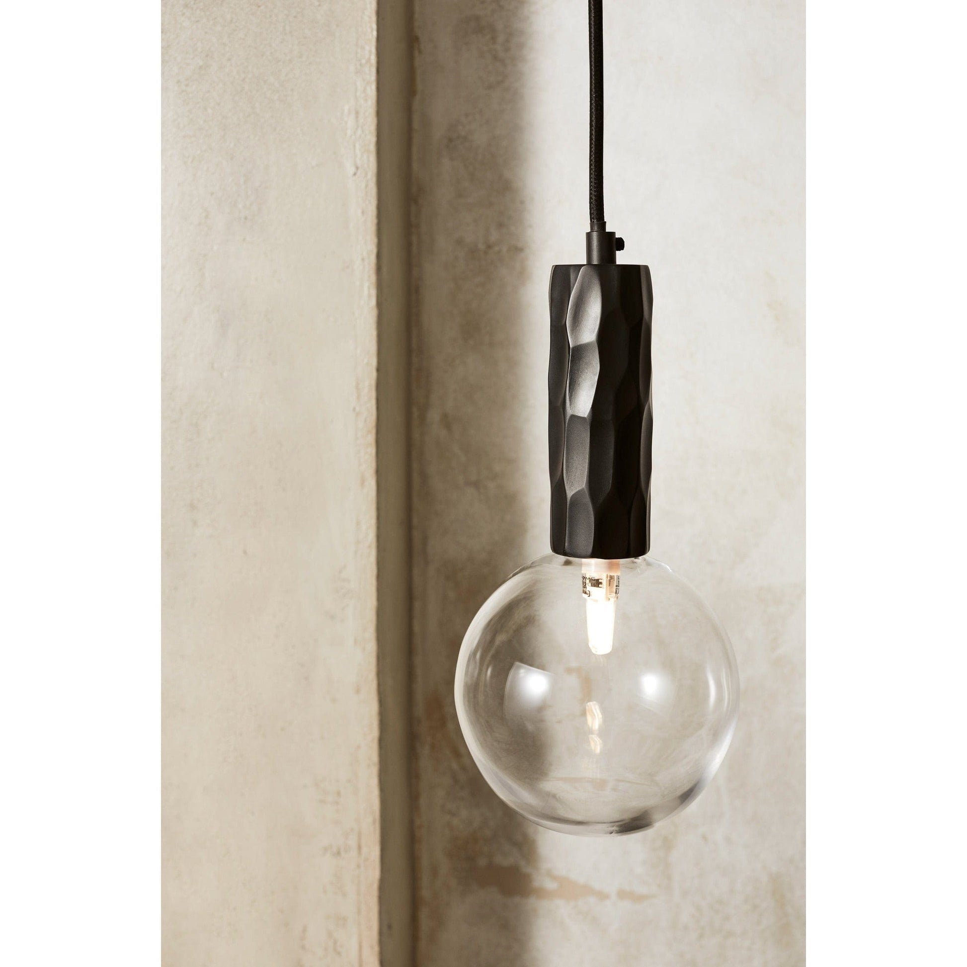 Alex Price Pendant lights KYOTO Pendant Light Black with White, Smoked or Clear Glass