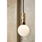 Alex Price Pendant lights KYOTO Pendant Light Brass with White, Smoked or Clear Glass