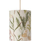 Ebb&Flow Lamp shade Botanical Hand-crafted Fabric Ceiling or Pendant Lampshade - H-D range