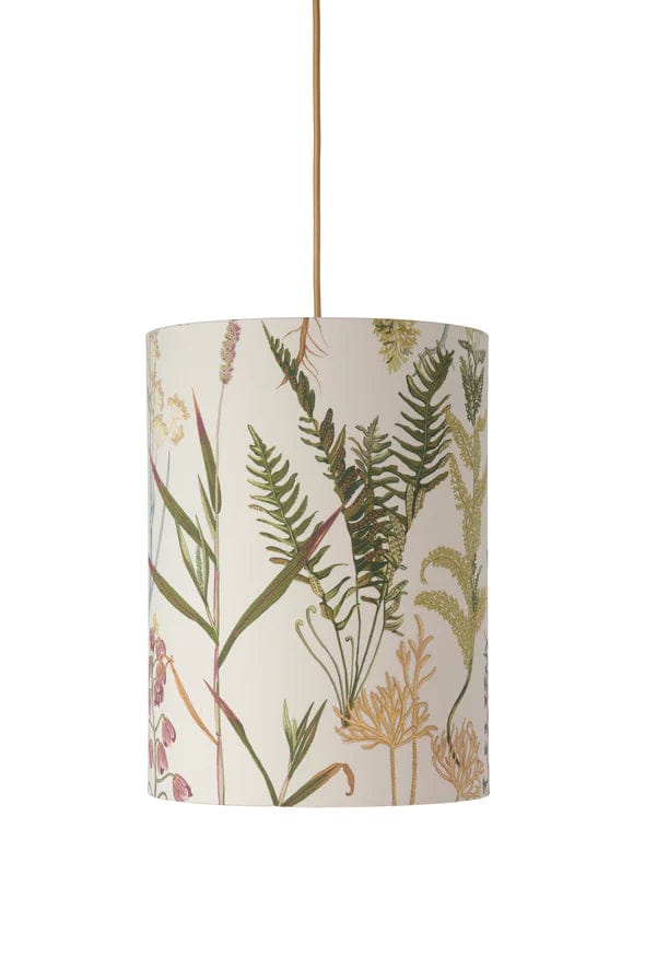 Ebb&Flow Lamp shade Botanical Hand-crafted Fabric Ceiling or Pendant Lampshade - H-D range