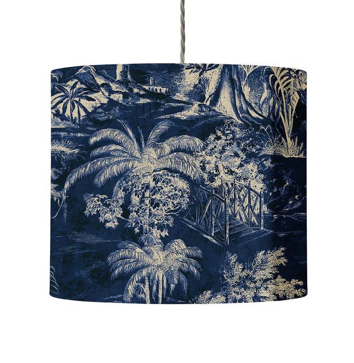 Ebb&Flow Lamp shade Hand-crafted Fabric Ceiling or Pendant Lampshade - H-C range
