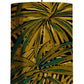 Ebb&Flow Lamp shade Leaves Maize Hand-crafted Fabric Ceiling or Pendant Lampshade - H-D range