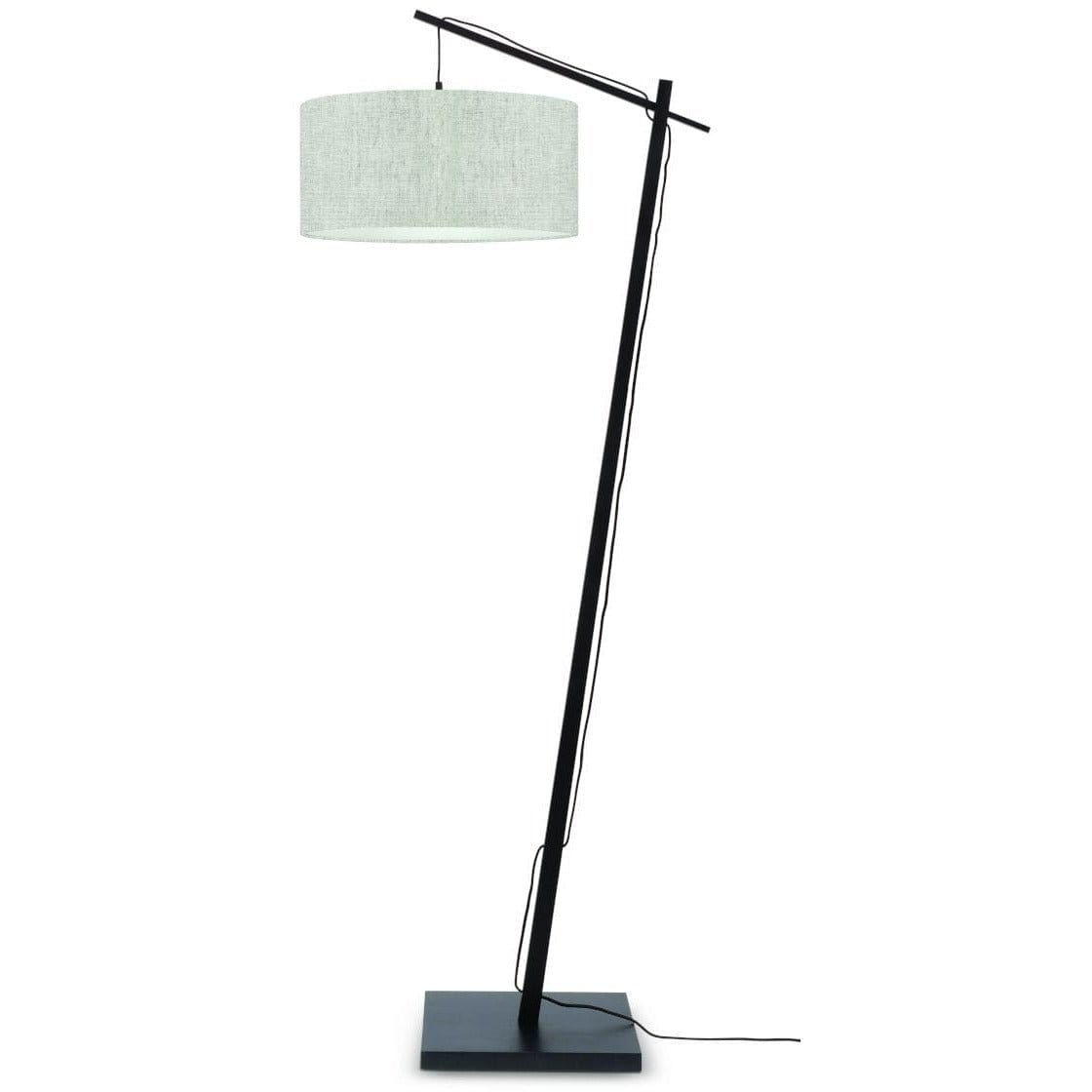 Good&Mojo Floor Lamp Andes Black Bamboo Floor Lamp