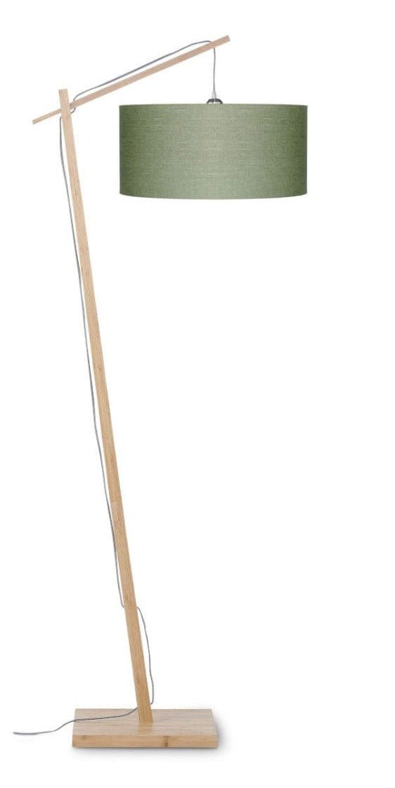 Good&Mojo Floor Lamp Green forest Andes Natural Bamboo Floor Lamp