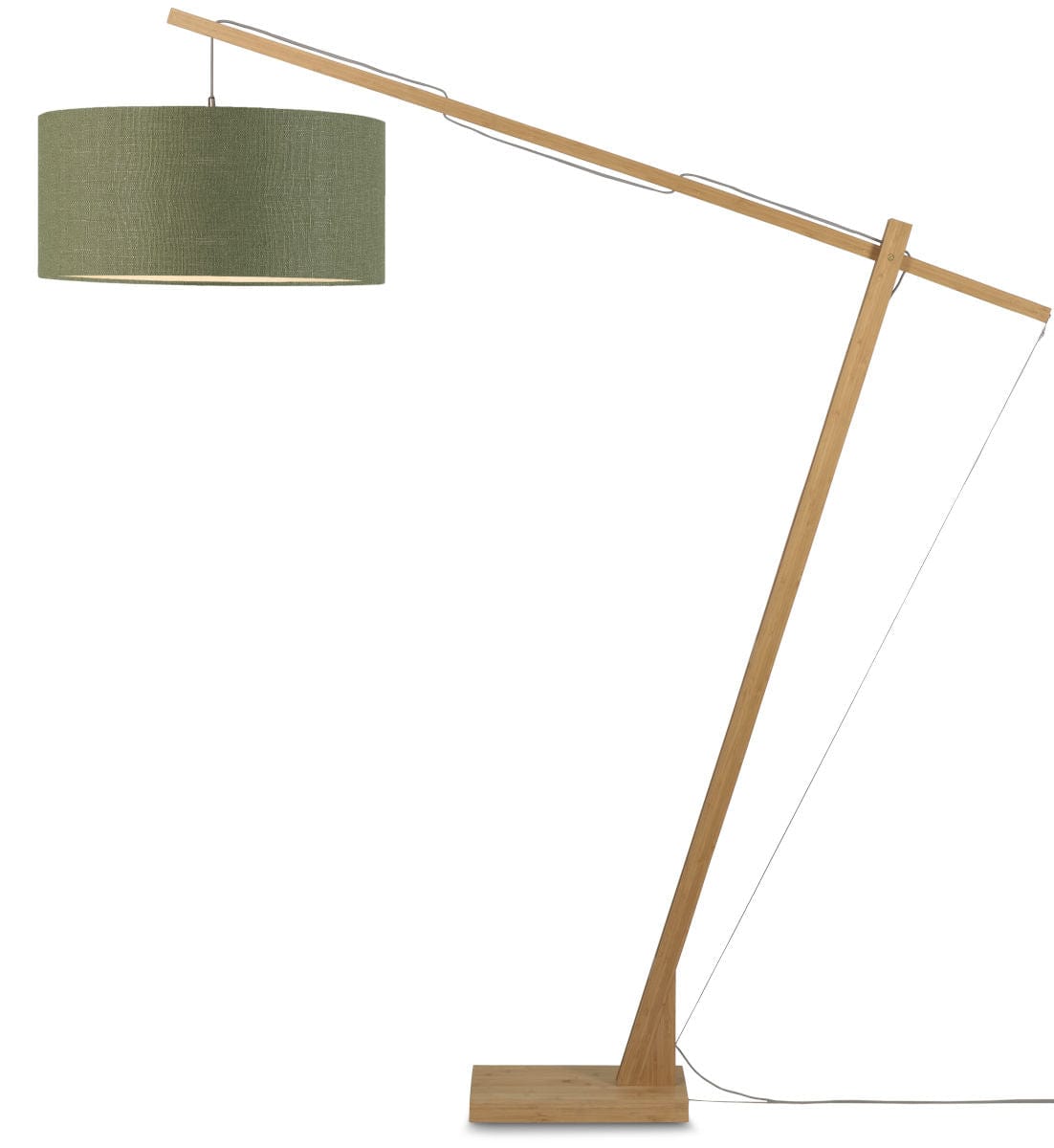 Good&Mojo Floor Lamp Montblanc Bamboo Floor Lamp