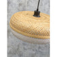 Good&Mojo Floor Lamp Palawan Floor Lamp, Black/Natural, White or Natural