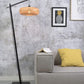 Good&Mojo Floor Lamp Small / Natural Palawan Floor Lamp, Black/Natural, White or Natural