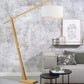 Good&Mojo Floor Lamp White / 47cm x 23cm Montblanc Bamboo Floor Lamp