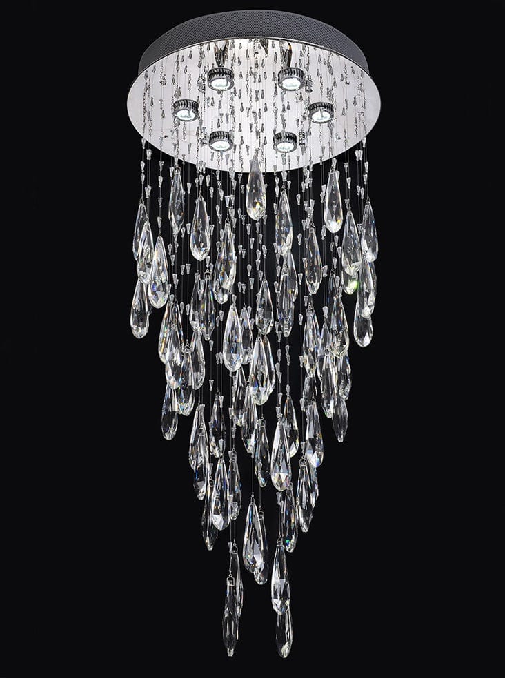 Heavenly Chandeliers Ceiling light 6 lights Pisces Crystal Ceiling Light with 12, 7, 6 and 3 lights