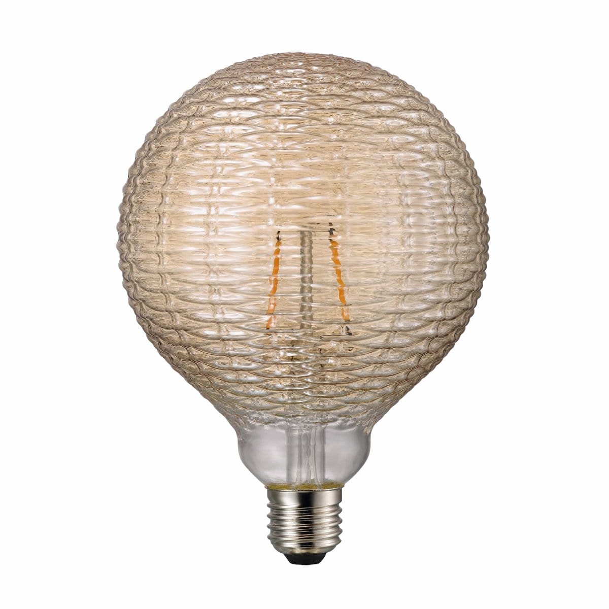 Heavenly Chandeliers Light Bulbs Avra Decorative E27 G125 Light Bulb, Amber
