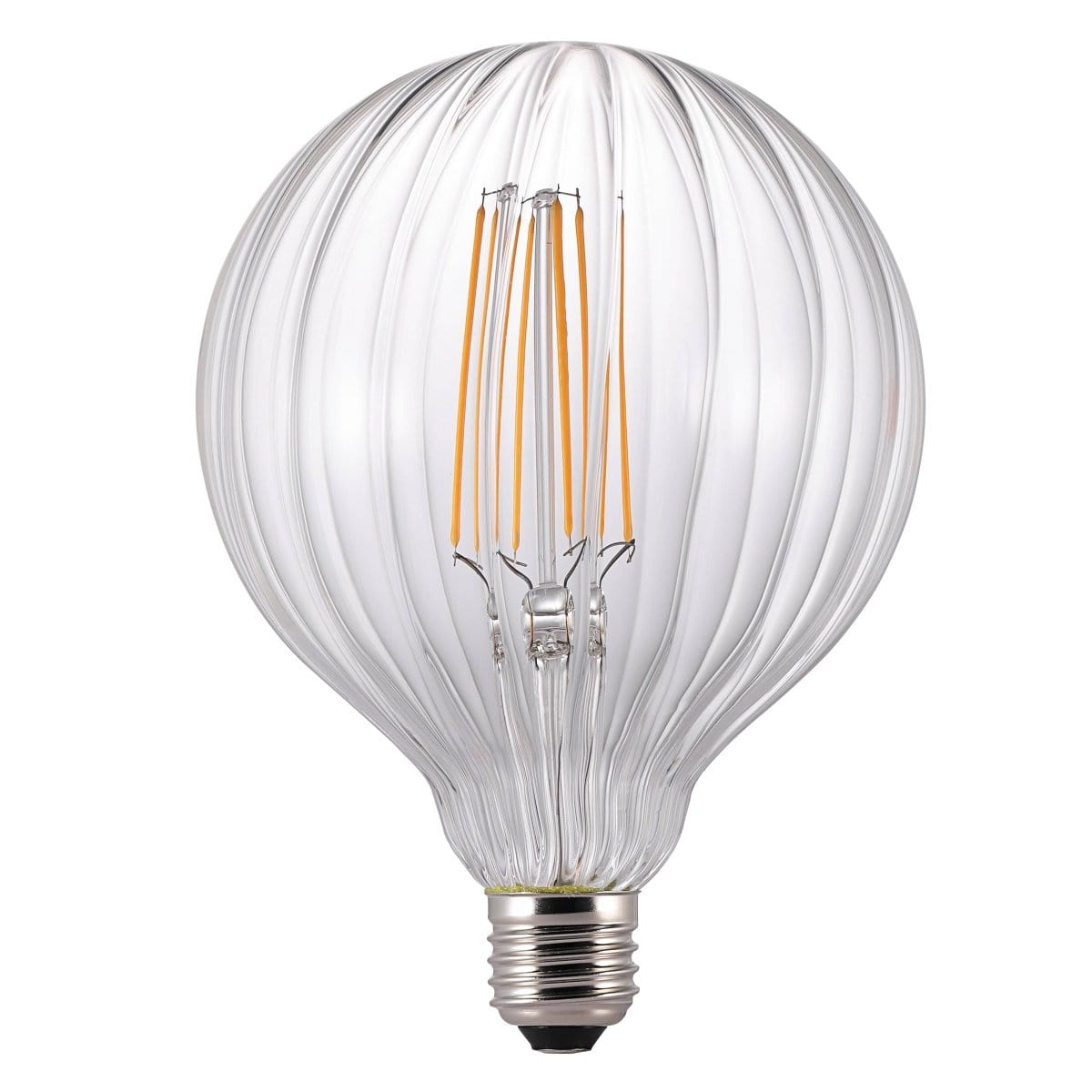 Heavenly Chandeliers Light Bulbs Avra Decorative E27 G125 Light Bulb, clear glass