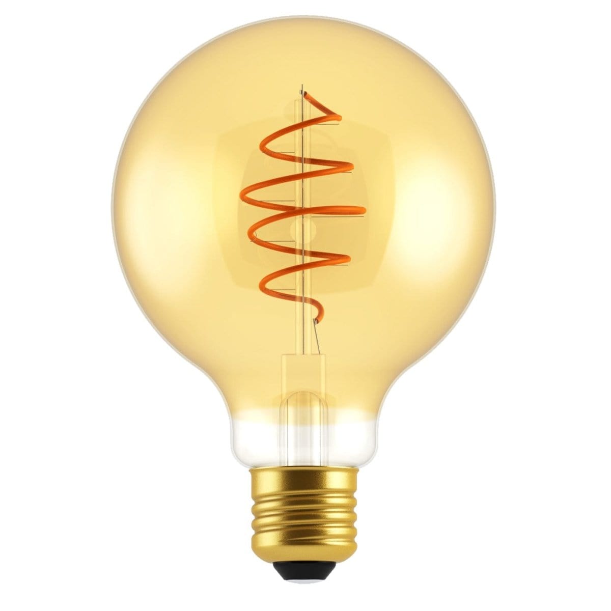Heavenly Chandeliers Light Bulbs Decorative E27 G125 light bulb, warm golden glow