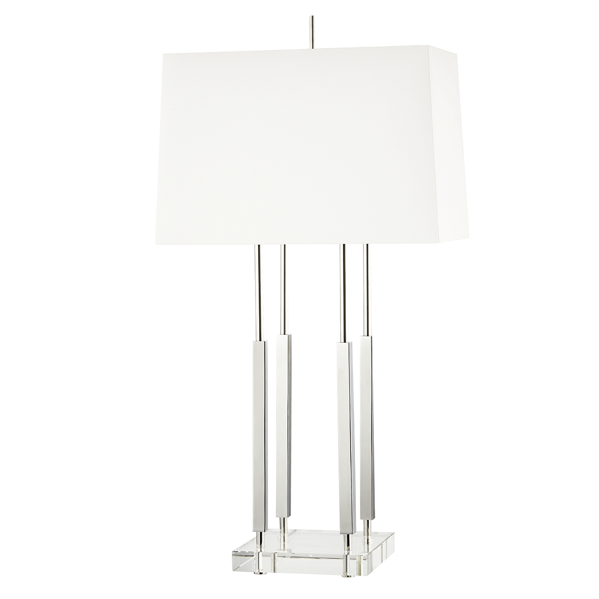 Heavenly Chandeliers Rhinebeck Table Lamp, aged Brass or polished Nickel