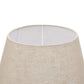 Hill Interiors Table Lamp Delaney Natural Wash Spindle Lamp With Linen Shade