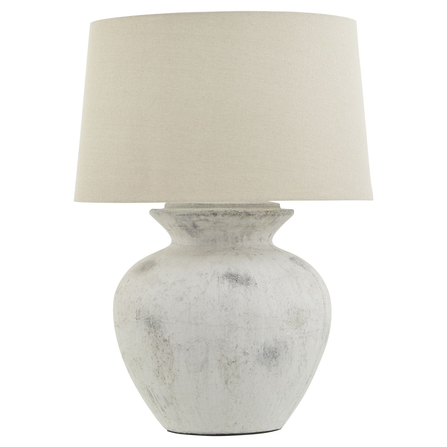 Hill Interiors Table Lamp Downton Antique White Table Lamp