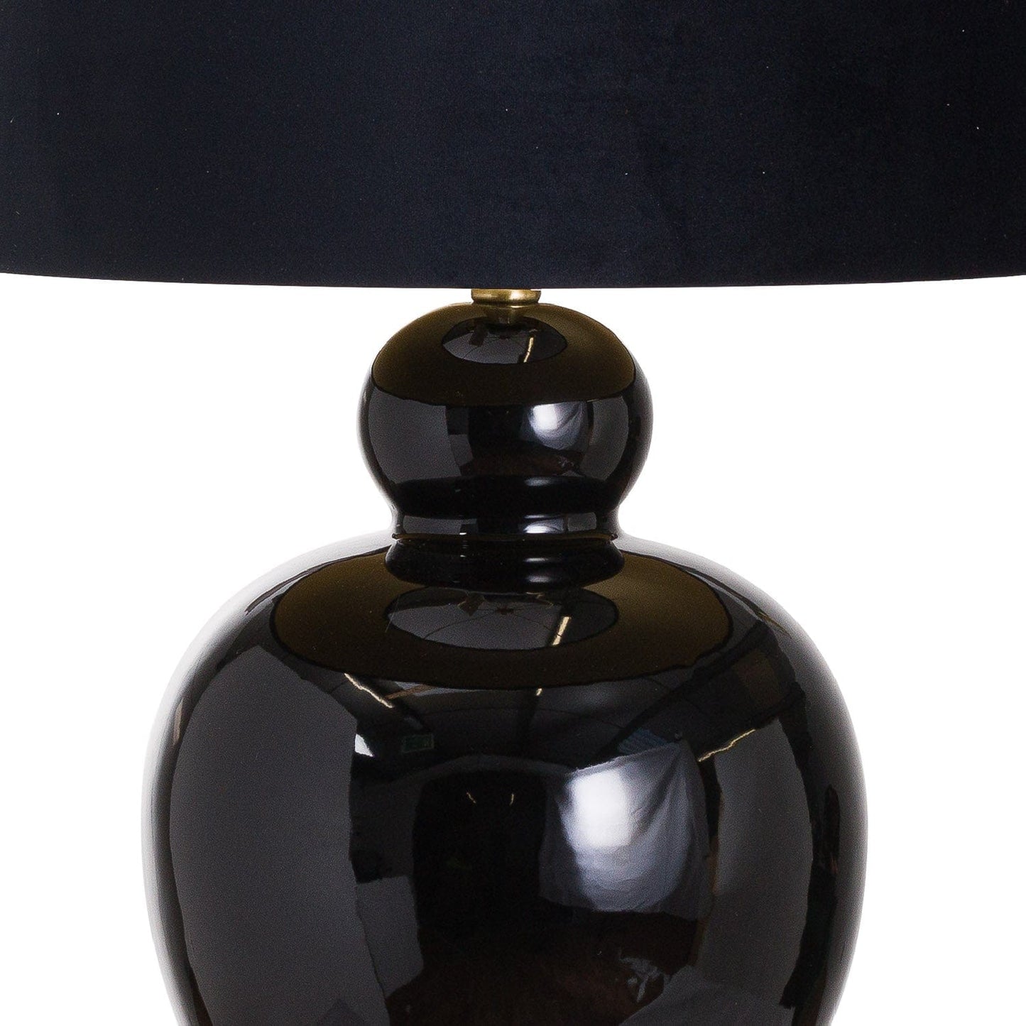 Hill Interiors Table lamp Kalvin Black Table Lamp