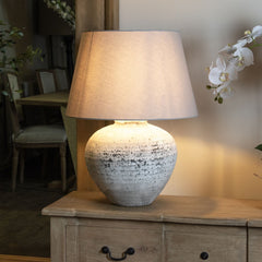 Regola Large Stone Ceramic Table Lamp