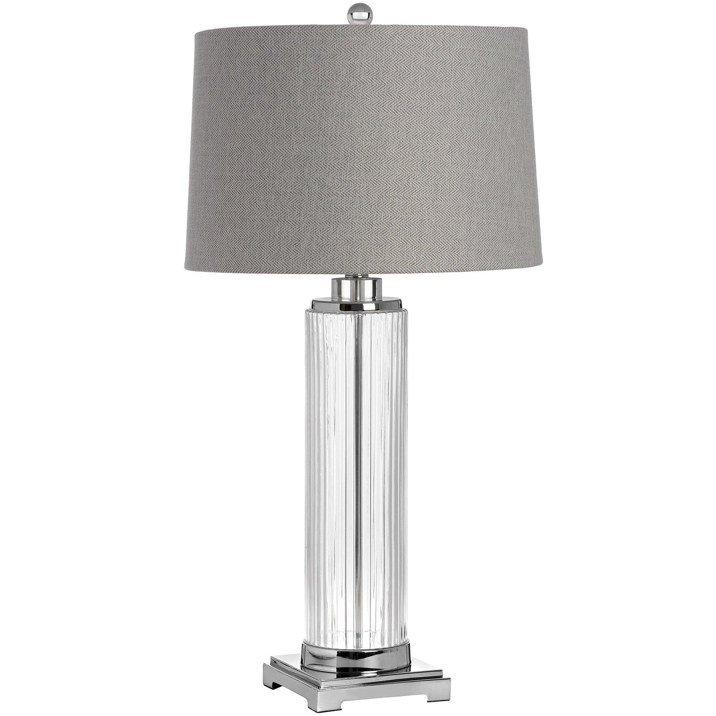 Hill Interiors Table Lamp Roma Glass Table Lamp
