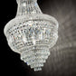 Ideal Lux Lighting Chandeliers 10 flames (SP10) / Chrome Dubai Crystal Chandelier