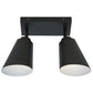 It's About RoMi Ceiling light Bremen Ceiling Light 2 Shades, black or gold