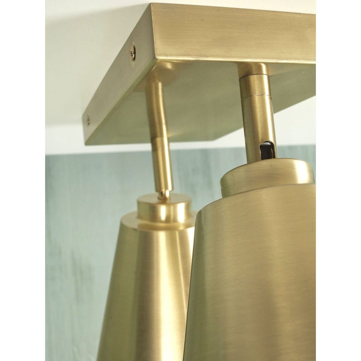 It's About RoMi Ceiling light Bremen Ceiling Light 2 Shades, black or gold