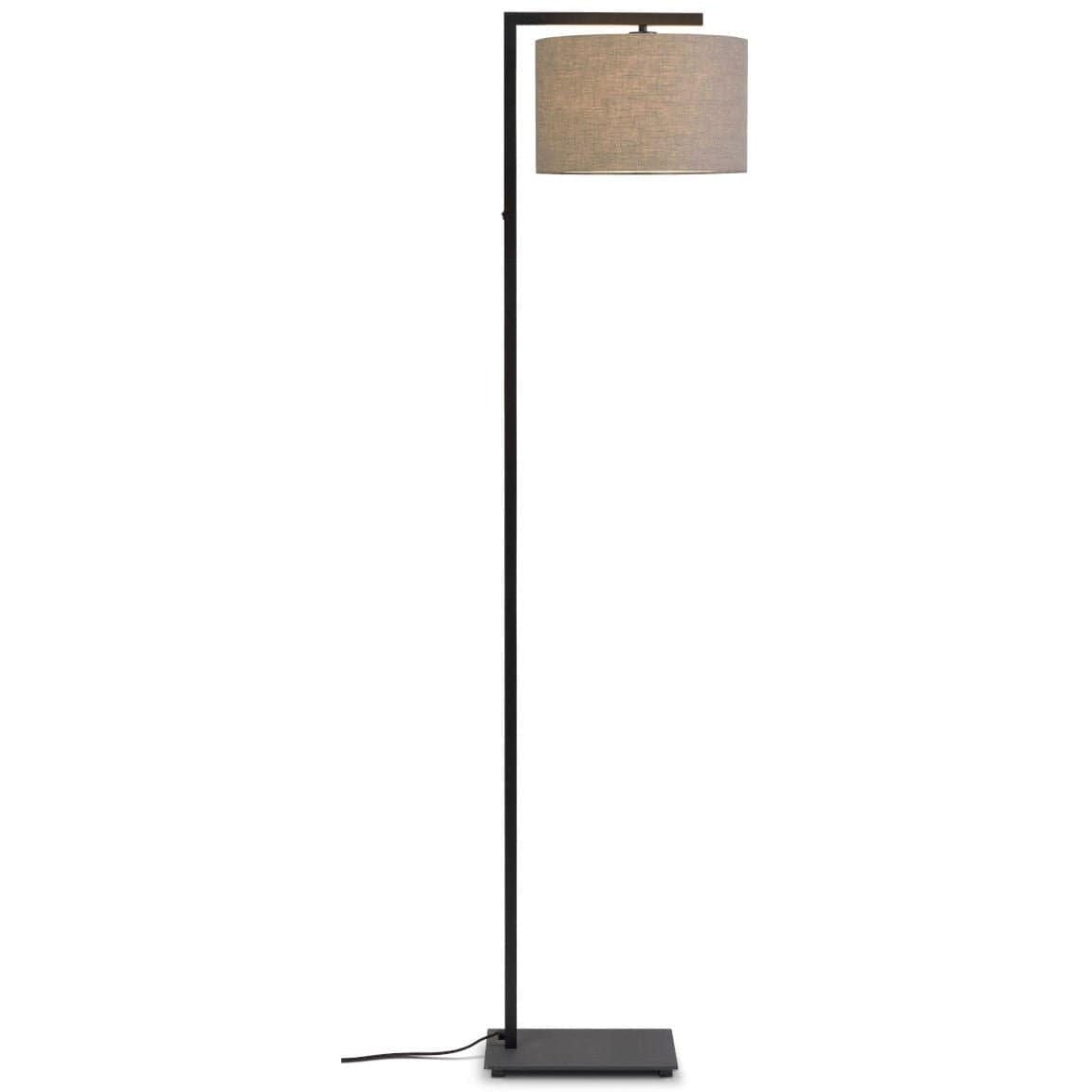 It's About RoMi Floor Lamp Black Finish/Linen Dark Boston 3220 Floor Lamp, various shade colours