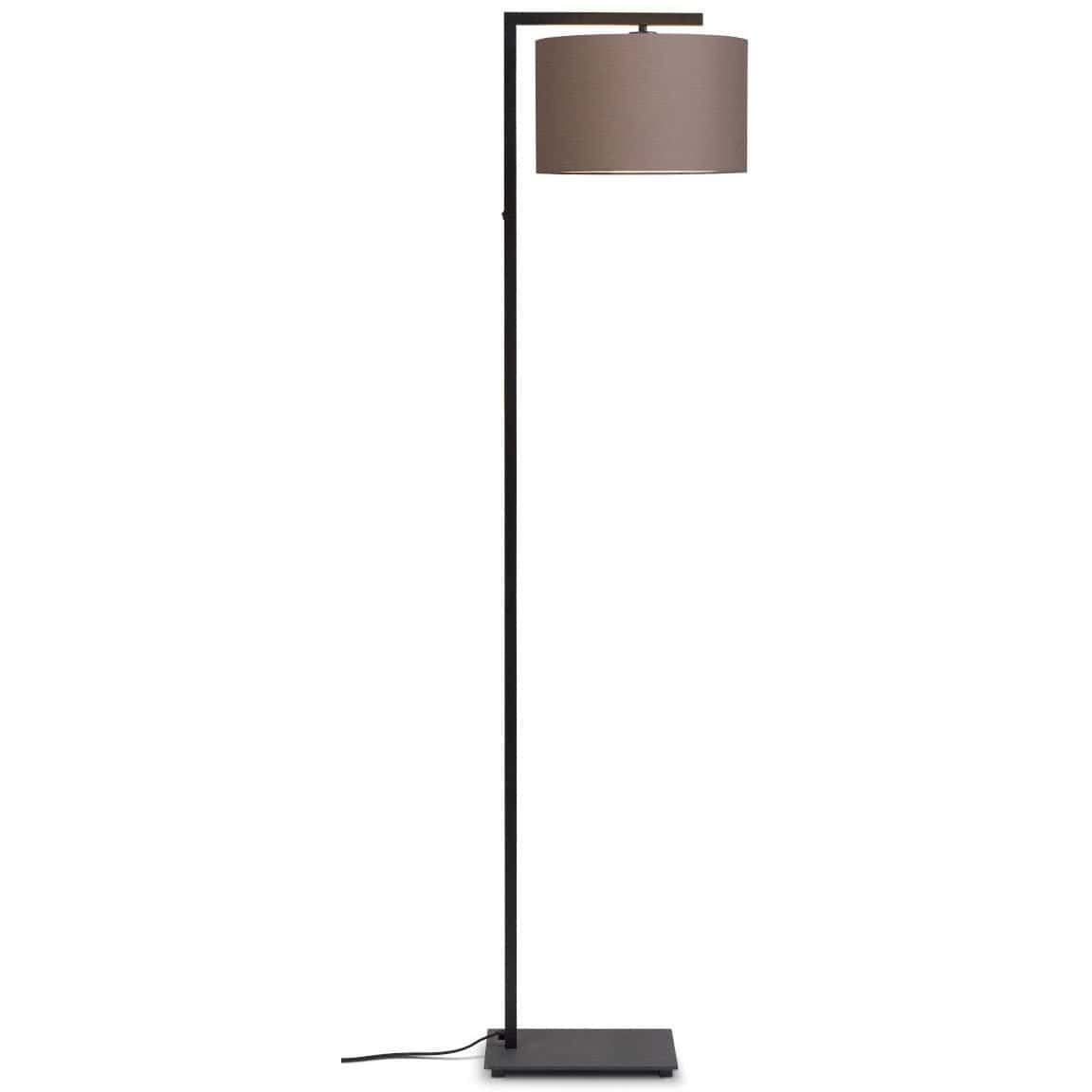 It's About RoMi Floor Lamp Black Finish/Sand Grey Boston 3220 Floor Lamp, various shade colours