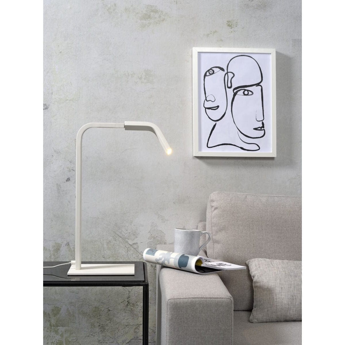 It's About RoMi Table Lamp Zurich Table Lamp, Black or White