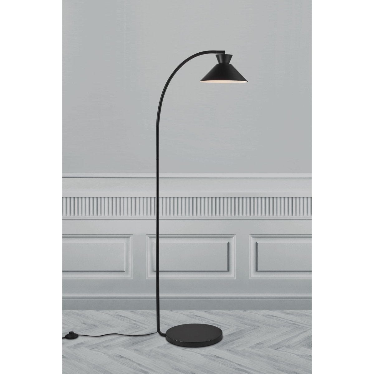 Nordlux Floor Lamp Black Dial Floor Lamp, white or black