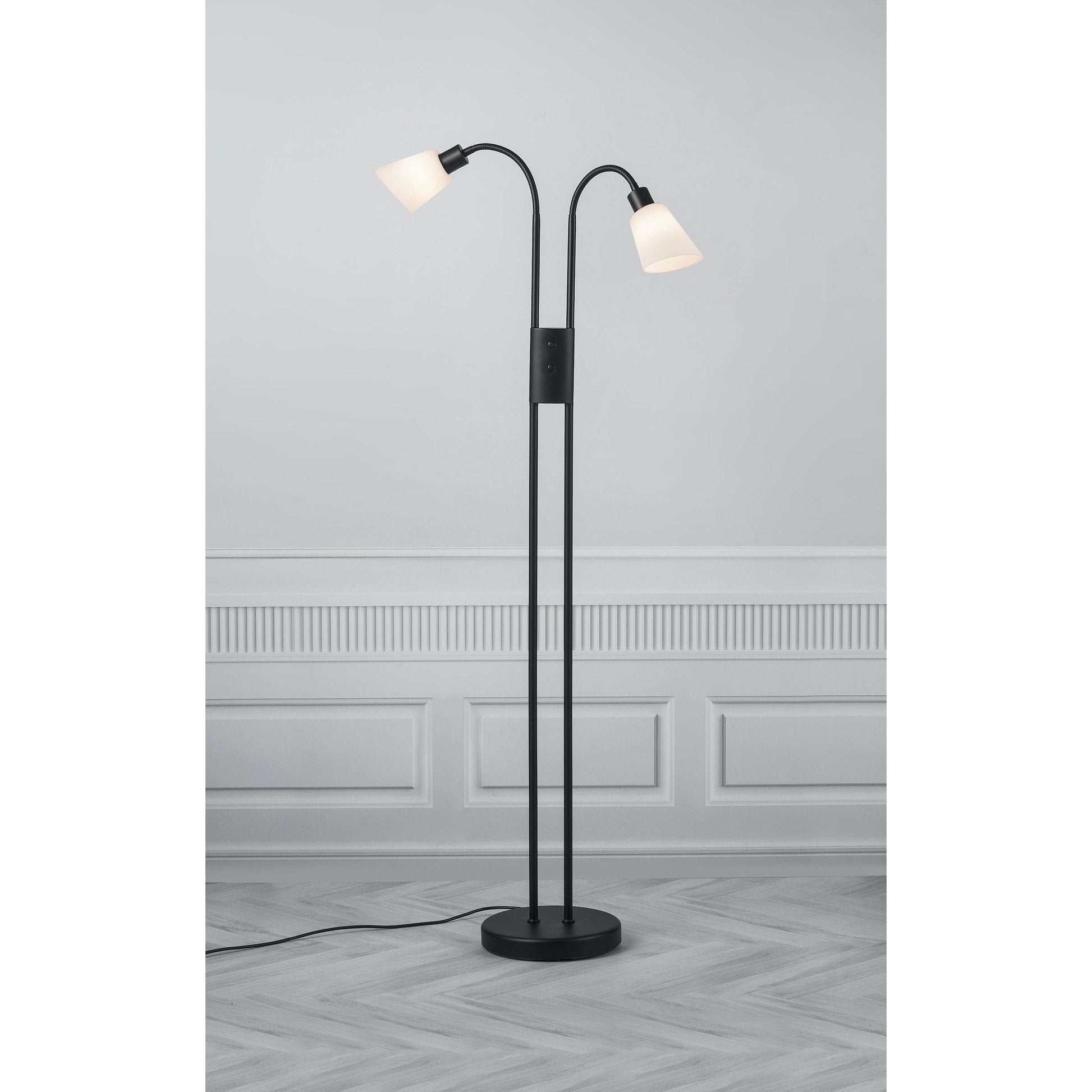 Nordlux Floor Lamp Molli Double Floor Lamp, black