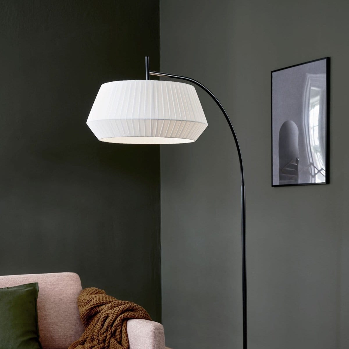 Nordlux Floor Lamp White Dicte Floor Lamp, beige or white