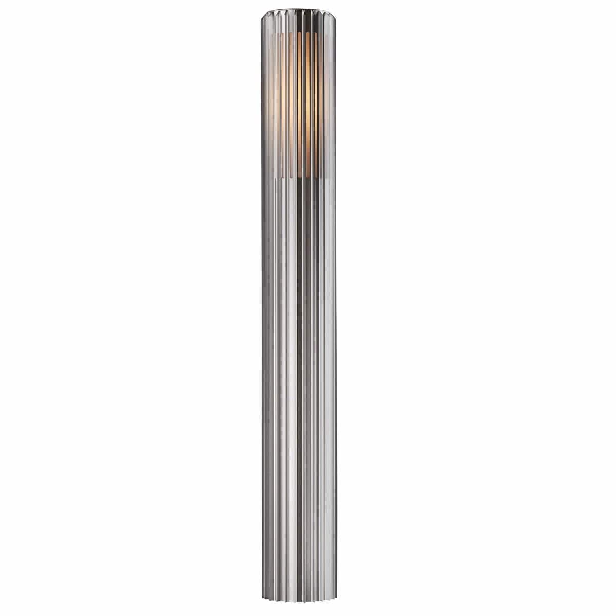 Nordlux Outdoor Lights Aluminium Aludra 95 Tall Outdoor Garden Light, aluminium, black, or brown