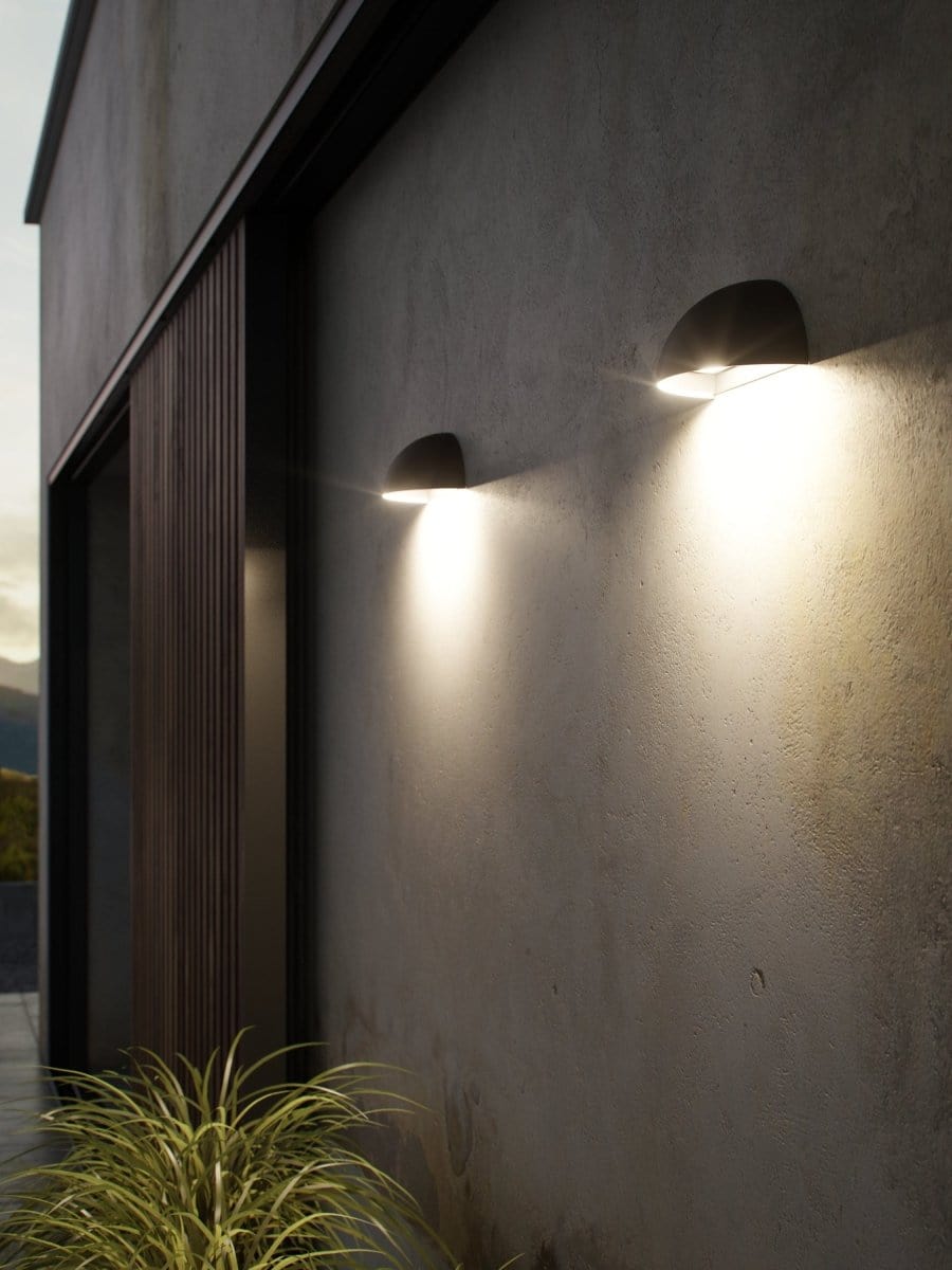 Nordlux Outdoor Lights Arcus Smart Outdoor Wall Light, black or grey