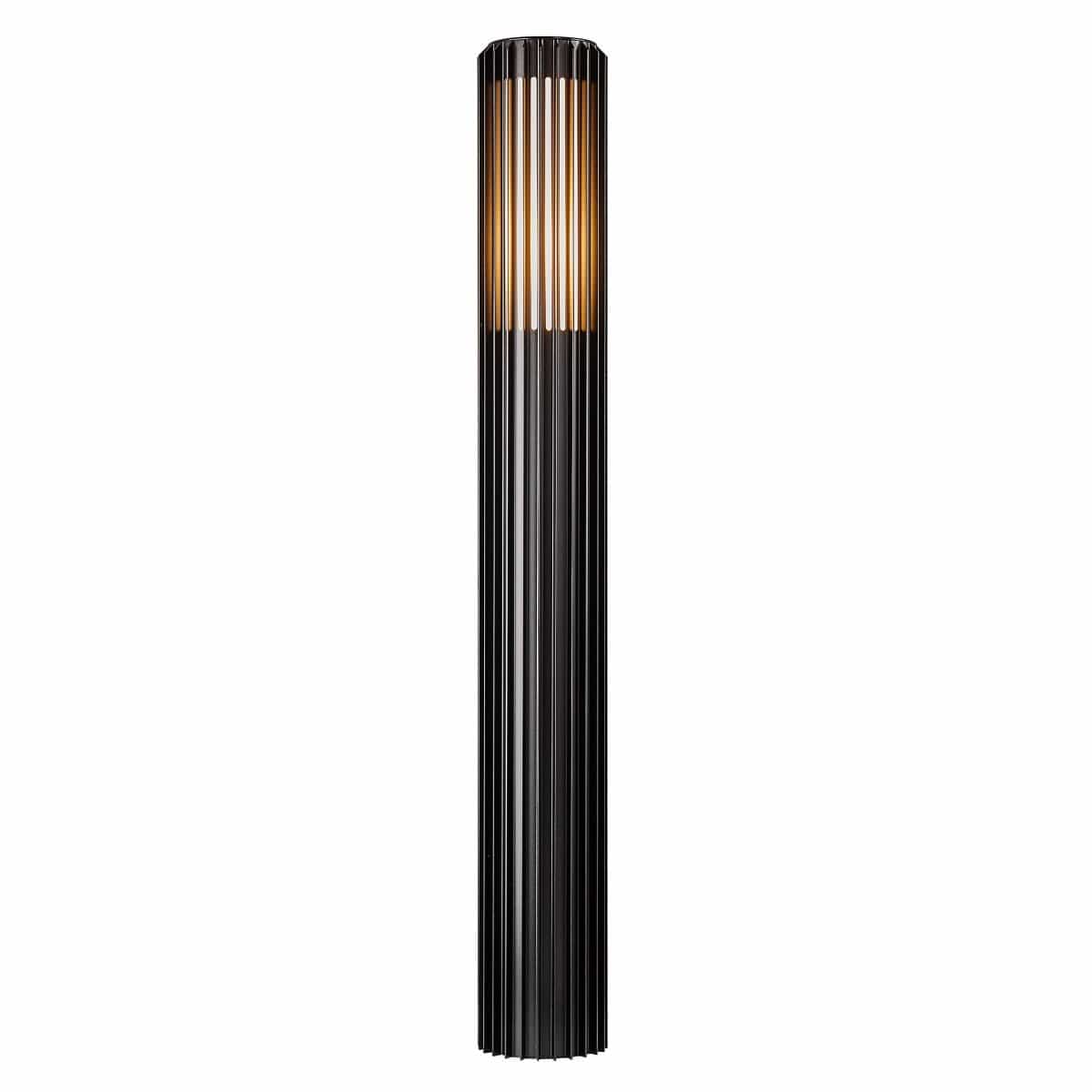 Nordlux Outdoor Lights Black Aludra 95 Tall Outdoor Garden Light, aluminium, black, or brown