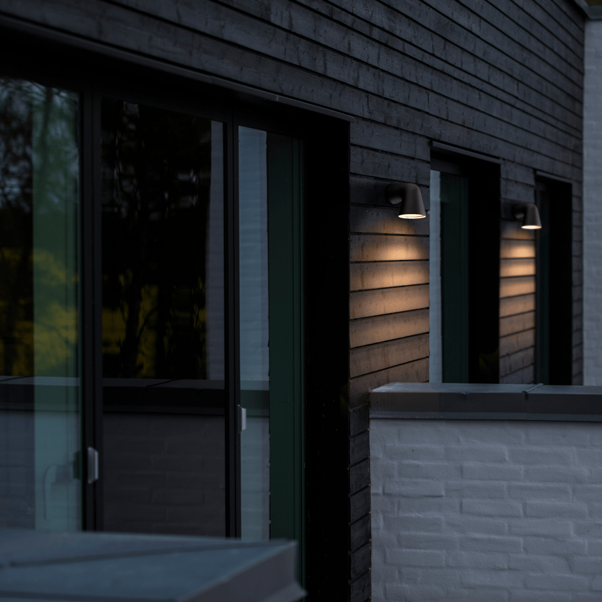 Nordlux Outdoor Lights Black Front Single Outdoor/Bathroom Wall Light