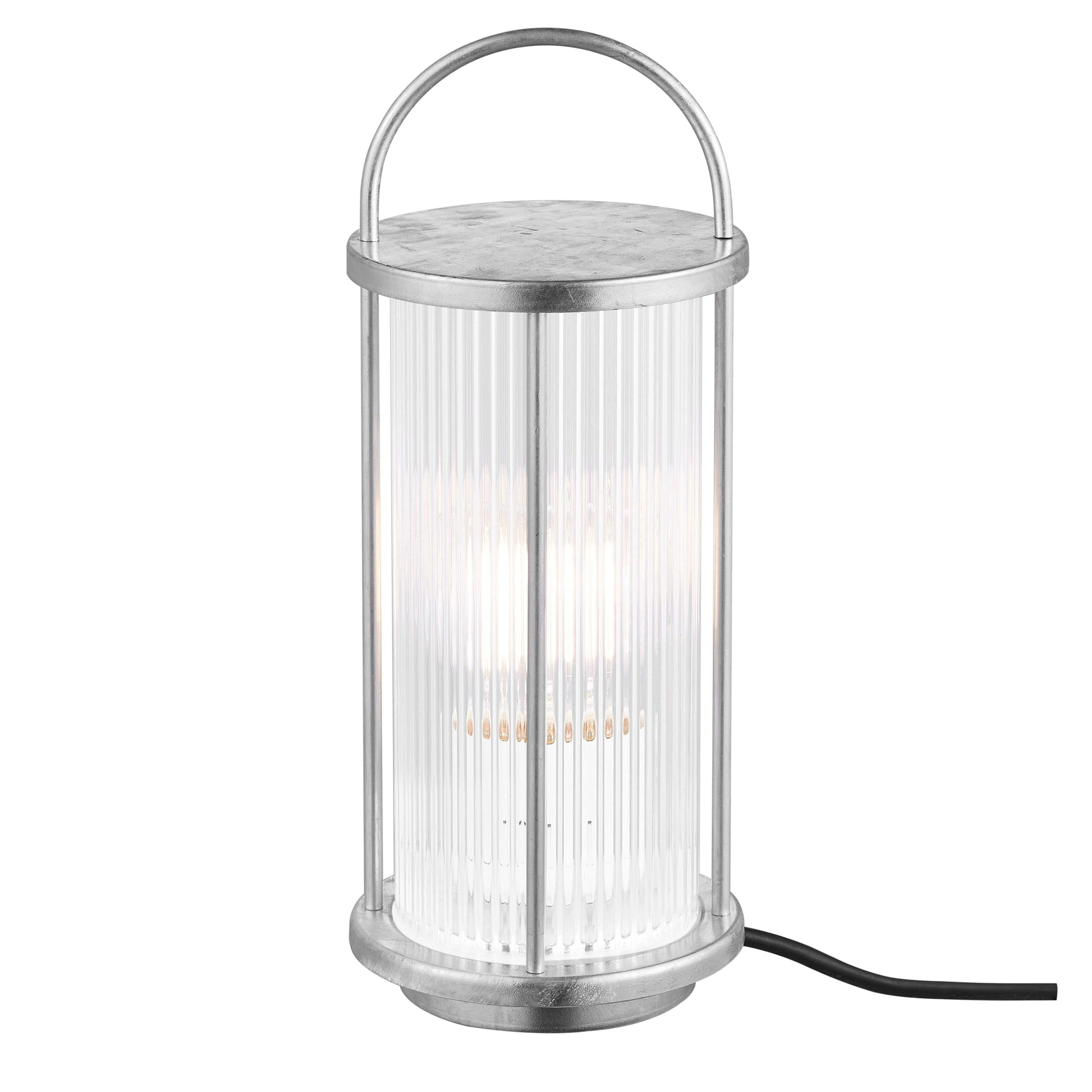 Nordlux Outdoor Lights Galvanised Linton Outdoor Table Lamp, brass or galvanised