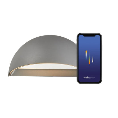 Nordlux Outdoor Lights Grey Arcus Smart Outdoor Wall Light, black or grey