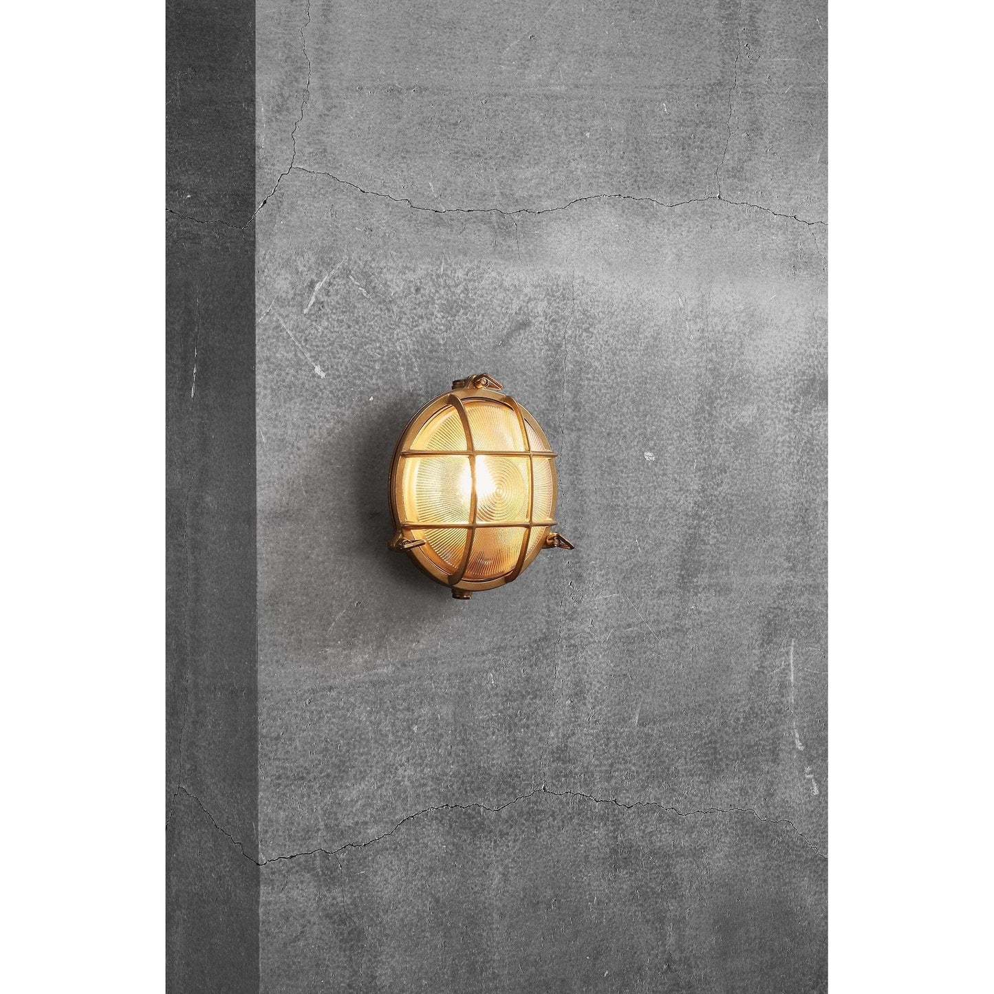 Nordlux Outdoor Lights Polperro Wall Light, brass or nickel