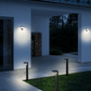 Nordlux Outdoor Lights Rica Square Solar Outdoor Sensor Light, black