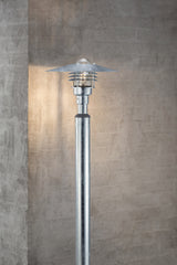 Vejers Adjustable Garden Bollard Light, dimmable, galvanised steel