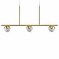 Nordlux Pendant lights Brass Contina 3 Pendant Light, black or brass