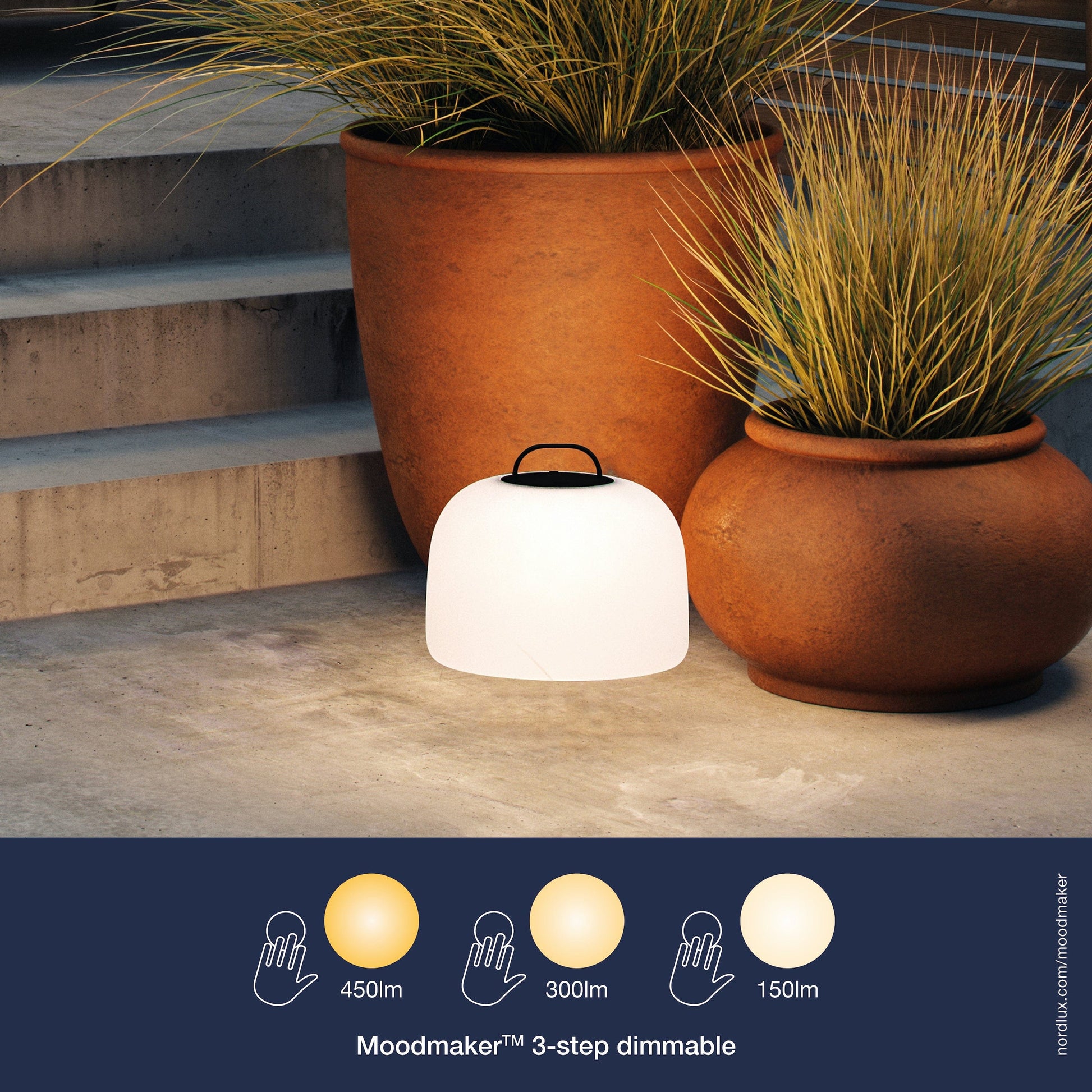 Nordlux Pendant lights Kettle To Go Outdoor Pendant Light, 2 sizes