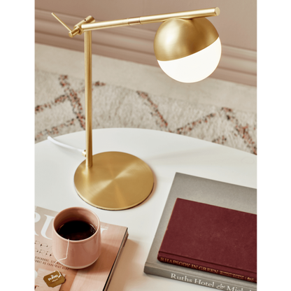 Nordlux Table Lamp Brass/Opal Contina Table Lamp, black or brass