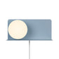 Nordlux Wall Lights Blue Lilibeth Plug in Wall Light with shelf