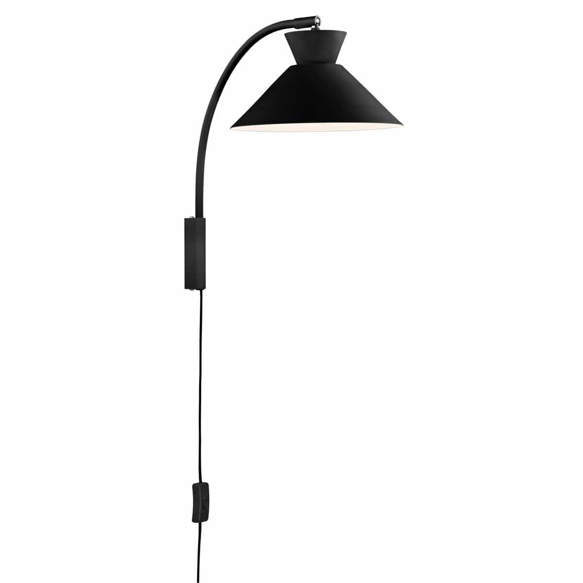 Nordlux Wall Lights Dial Wall Light, grey, black or white
