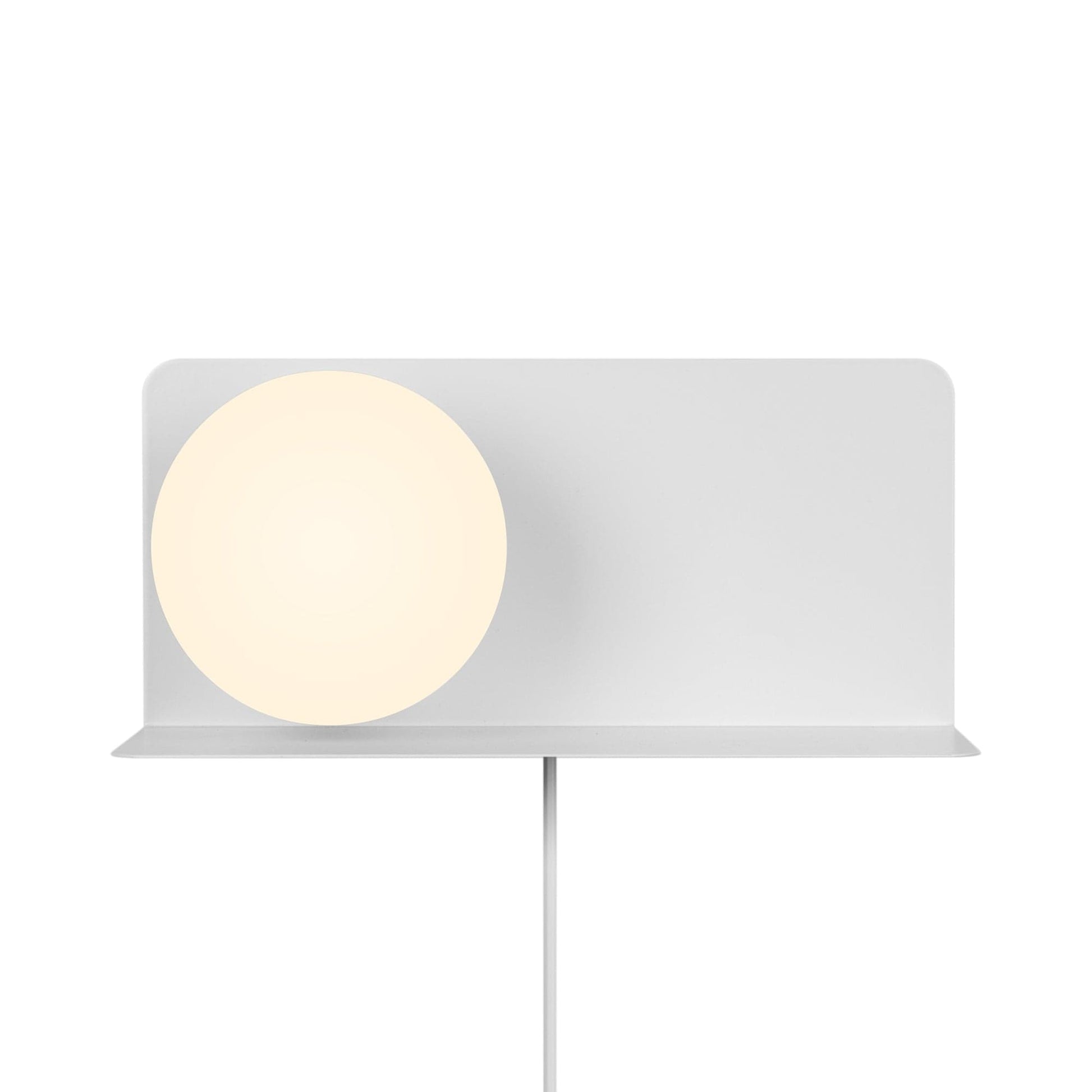 Nordlux Wall Lights White Lilibeth Plug in Wall Light with shelf